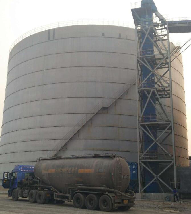 龙河镇5万吨钢板库