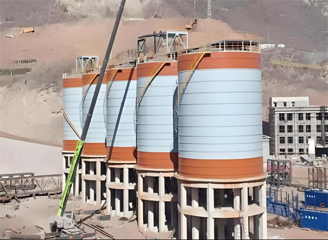 龙河镇高架钢板仓