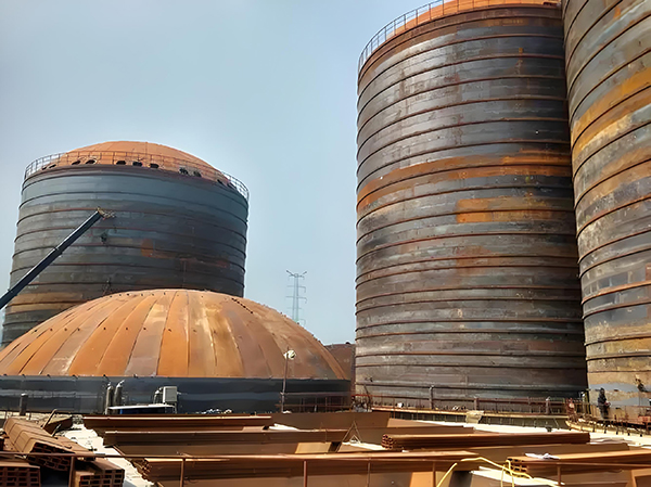 龙河镇焦粉钢板仓